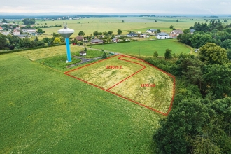 stavební pozemek 1.240 m2 v Kasaličkách