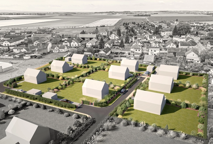 Připravujeme II.etapu obytné lokality Na Povětrníku v Praskačce